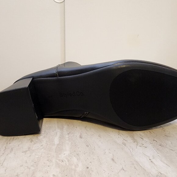 Style Co Womens Brookss Flare Booties Black Sm from Macy's - c015 - Picture 5 of 7